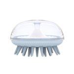 3 cepillos de champú para masaje de cabeza de silicona., Azul, Rosado, Blanco, Amarillo