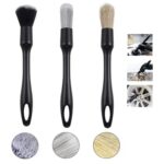 Cepillo de nailon para limpieza de aire acondicionado interior de coche, 3pcs / set Nylon Brush - Imagen 2