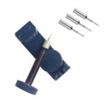 3 removedores de pasadores de enlace de correa de reloj de altura ajustable de metal, No.2068 Adjusting Repair Tool Blue