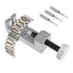 3 removedores de pasadores de enlace de correa de reloj de altura ajustable de metal, No.2068 Adjusting Repair Tool Blue - Imagen 6