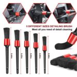 Cepillo de limpieza para lavado de autos Guantes impermeables para lavado de autos, 18 PCS / Set - Imagen 4
