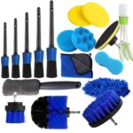 Cepillo de taladro eléctrico de limpieza multifunción, 18 PCS