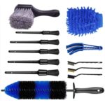 12 PCS / Set Cepillo de limpieza ligero para neumáticos de automóviles, 12 PCS / Set A - Imagen 2