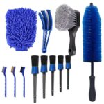 12 PCS / Set Cepillo de limpieza ligero para neumáticos de automóviles, 12 PCS / Set B