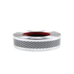 Tira anticolisión para parachoques de coche de 6 m, Two-color Silver 3cm