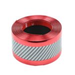 Tira anticolisión para parachoques de coche de 6 m, Two-color Red 7cm
