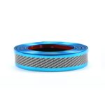Tira anticolisión para parachoques de coche de 6 m, Two-color Blue 3cm