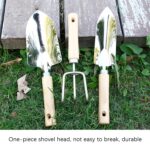 2 PCS LC520 Trasplantador de plántulas desgarrador de malezas para el hogar, Wide Shovel - Imagen 5