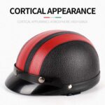 BSDDP A0318 PU Casco Con Gafas, One Size - Imagen 4
