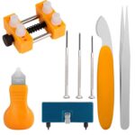 6 en 1 Kit de reparación de relojes Conjunto de reloj Tapa de reloj Ajustador de correa de abridor