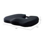QFC-023 Cojín de asiento de coche de espuma viscoelástica de rebote lento en forma de U, Car Seat Cushio - Imagen 3