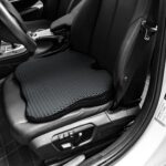 Cojín de asiento de coche de espuma viscoelástica transpirable engrosado, QFC047 Black, QFC047 Gray - Imagen 2