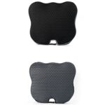 Cojín de asiento de coche de espuma viscoelástica transpirable engrosado, QFC047 Black, QFC047 Gray - Imagen 3