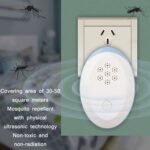 Luz nocturna ultrasónica repelente de ratas y mosquitos, especificación:, UK Plug - Imagen 4