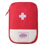 Bolsa médica portátil de viaje para el hogar de 4 piezas, Red Small