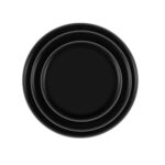 Almohadilla de choque anticolisión para puerta de coche de 100 PCS, Black Unmarked
