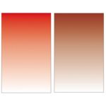 54 x 83 cm Gradient Morandi Película de doble cara Photo Props Papel de fondo, Red / Gold Brown, Blue /Green, Deep Gray / Light Gray