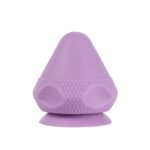 Bola de masaje muscular con membrana muscular de silicona tipo ventosa, 2 Purple