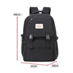 Bolso simple de gran capacidad para hombres y mujeres, 660 Black, 660 Blue, 660 Pink, 660 Green, 660 Dark Red - Imagen 3