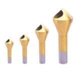 Cuchilla biselada de panel de interpolación de renovación de 90 grados de acero de alta velocidad, 4 PCS / Set  Chamfered Knife