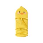 4 PCS Beauty Egg Powder Puff Estante multifuncional montado en la pared, Powder Puff Wall Mounted