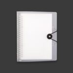 Transparente mate PP Soft Shell Cover Hand Accountive Page, Estilo:, A5 Mesh Core