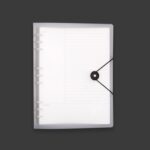 Transparente mate PP Soft Shell Cover Hand Accountive Page, Estilo:, B5 Cornell Core