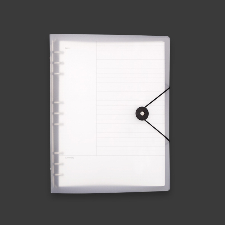 TBD0602140906.jpg Transparente mate PP Soft Shell Cover Hand Accountive Page, Estilo:, B5 Cornell Core - Imagen 1