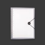 Transparente mate PP Soft Shell Cover Hand Accountive Page, Estilo:, B5 Mesh Core