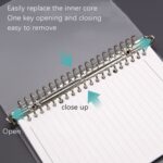 Transparente mate PP Soft Shell Cover Hand Accountive Page, Estilo:, B5 Mesh Core - Imagen 4