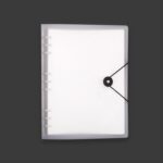 Transparente mate PP Soft Shell Cover Hand Accountive Page, Estilo:, B5 Point Array Core