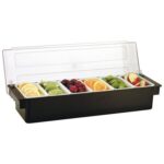 Caja de frutas compartimentada de gran capacidad, Six Grids