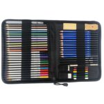 51 PCS / Set YOVER Sketch Pencil Set Kit de pintura de arte de plomo de color soluble en agua, YW-PMN051-01