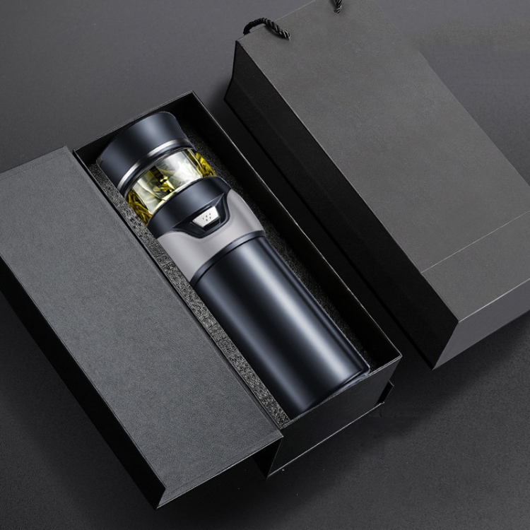 TBD0602143206.jpg 101-500ML Taza de aislamiento Taza de té de separación de agua de té, estilo:, Gray+Gift Box - Imagen 1