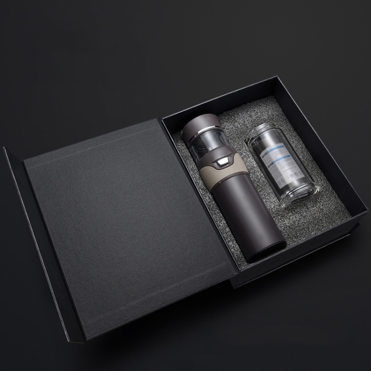 TBD0602143211.jpg 101-500ML Taza de aislamiento Taza de té de separación de agua de té, estilo:, Coffee Double Cup+Gift Box - Imagen 1