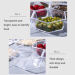 2 platos de aperitivos geométricos., Hexagonal (Transparent) - Imagen 4