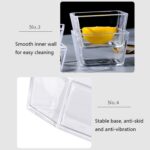 2 platos de aperitivos geométricos., Quadrilateral (Transparent) - Imagen 4