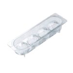 2 moldes de cubitos de hielo redondos transparentes de grado alimenticio para el hogar, tamaño:, Small