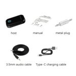 Receptor de audio Bluetooth 5.0 para automóvil Convertidor Bluetooth de 3,5 mm - Imagen 2