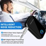 Receptor de audio Bluetooth 5.0 para automóvil Convertidor Bluetooth de 3,5 mm - Imagen 3