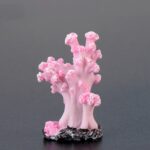 10 PCS Simulación Resina Coral Acuario Pecera Pequeños Adornos, No. 4 Colorful