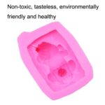 2 moldes de silicona para tartas de fondant y chocolate., Silicone Mold - Imagen 3