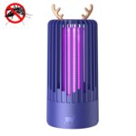 Fotocatalizador doméstico Mosquito Killer Interior USB Mute Shock Mosquito Lamp, Lemon Yellow, Gemstone Blue
