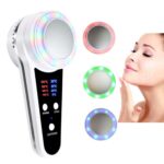 Instrumento de belleza de martillo frío y caliente con luz roja y azul con carga USB