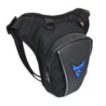 MOTOCENTRIC 11-MC-0105 Bolsa de pierna para montar en motocicleta Riñonera, 11-MC-0105 (Blue)