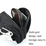 MOTOCENTRIC 11-MC-0105 Bolsa de pierna para montar en motocicleta Riñonera, 11-MC-0105 (Blue) - Imagen 4