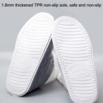 1 par de cubiertas de zapatos impermeables antideslizantes para exteriores lluviosos, cubierta de zapatos de uso repetitivo grueso, XXXL - Imagen 4