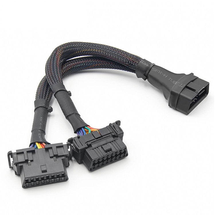TBD06022385.jpg 2 en 1 16Pin CAPE OBD Cable de extensión Cable convertido Cable - Imagen 1