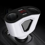 3.1A Dual USB Digital Display Multi-Function Driving Recorder Universal Automotive Charger