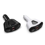3.1A Dual USB Digital Display Multi-Function Driving Recorder Universal Automotive Charger - Imagen 2